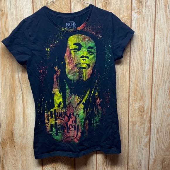 Bob Marley T-Shirt Woman’s Large - Picture 1 of 5